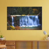 Waterfalls Nature Relax Home Office Picture 12 キャンバスプリント (インサイチュ (リビング))