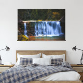 Waterfalls Nature Relax Home Office Picture 12 キャンバスプリント (インサイチュ (寝室))