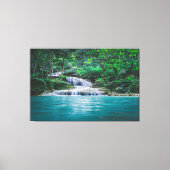 Waterfalls Nature Relax Home Office Picture 13 キャンバスプリント (正面)