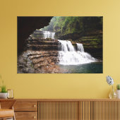 Waterfalls Nature Relax Home Office Picture 15 キャンバスプリント (インサイチュ (リビング))