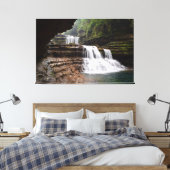 Waterfalls Nature Relax Home Office Picture 15 キャンバスプリント (インサイチュ (寝室))