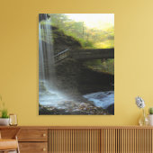 Waterfalls Nature Relax Home Office Picture 6 キャンバスプリント (インサイチュ (リビング))
