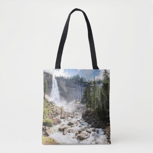 Waterfalls | Nevada Fall, Yosemite, CA トートバッグ (正面)