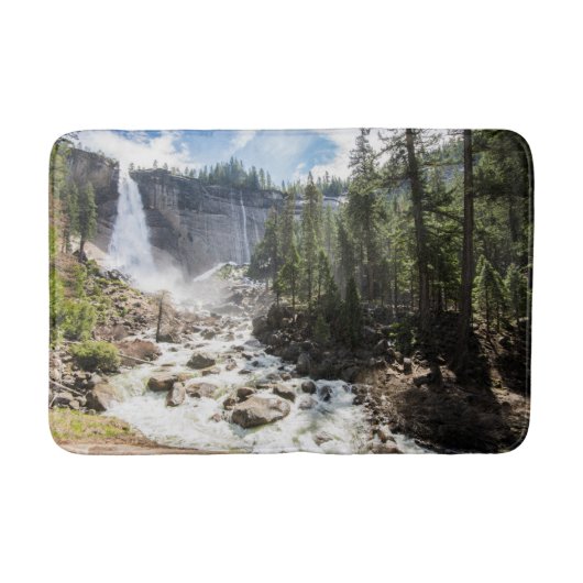 Waterfalls | Nevada Fall, Yosemite, CA バスマット (正面)