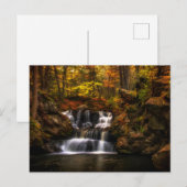 Waterfalls | New England Connecticut ポストカード (正面/裏面)