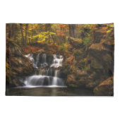 Waterfalls | New England Connecticut 枕カバー (裏面)