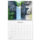 WATERFALLS OF NEW YORK STATE  calendar カレンダー (2月 2027)