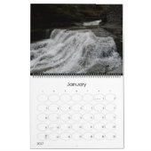 WATERFALLS OF NEW YORK STATE  calendar カレンダー (1月 2027)