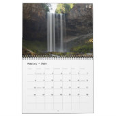WATERFALLS OF PACIFIC NORTHWEST Calendar カレンダー (2月 2026)