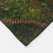 Waterfalls | Olympic National Park, Washington フリースブランケット (角)