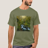 Waterfalls | Olympic National Park, Washington Tシャツ (正面)