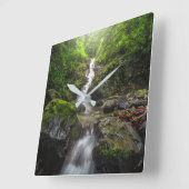 Waterfalls | Phayao Mountain National Park スクエア壁時計 (傾斜)