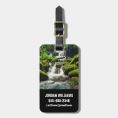 Waterfalls | Phu Tub Berk Mountain, Thailand ラゲッジタグ (正面縦)