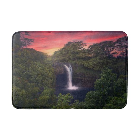 Waterfalls | Rainbow Falls, Hilo, Hawaii バスマット (正面)