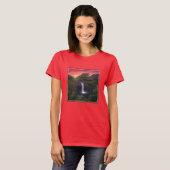 Waterfalls | Rainbow Falls, Hilo, Hawaii Tシャツ (正面フル)