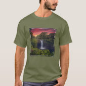 Waterfalls | Rainbow Falls, Hilo, Hawaii Tシャツ (正面)