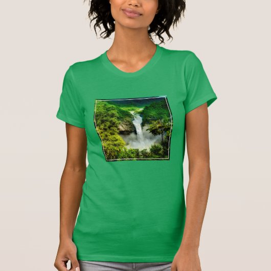 Waterfalls | San Rafael Falls, Ecuador Tシャツ (正面)