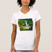 Waterfalls | San Rafael Falls, Ecuador Tシャツ (正面)