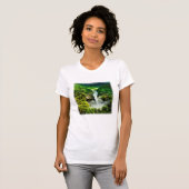 Waterfalls | San Rafael Falls, Ecuador Tシャツ (正面フル)