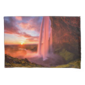 Waterfalls | Seljalandsfoss Waterfall 枕カバー (正面)