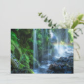 Waterfalls | Shinmata Ravine, Japan サンキューカード (スタンド正面)