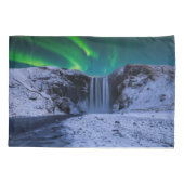 Waterfalls | Skógafoss Waterfall 枕カバー (裏面)