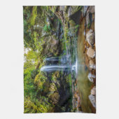 Waterfalls | Smokey Mountain National Park キッチンタオル (縦)