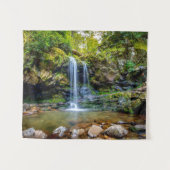 Waterfalls | Smokey Mountain National Park タペストリー (正面(横))