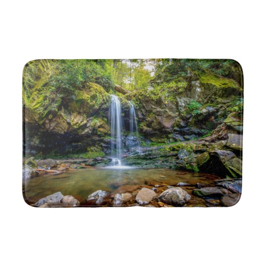 Waterfalls | Smokey Mountain National Park バスマット (正面)