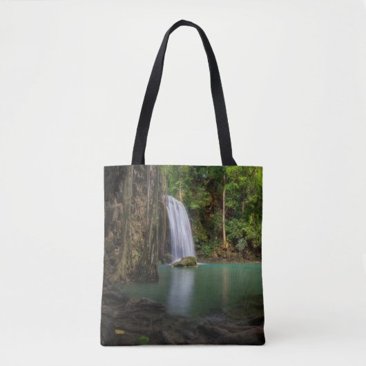 Waterfalls | Spring Rainforest Waterfall Thailand トートバッグ (正面)