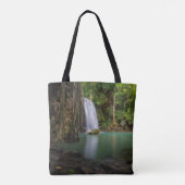 Waterfalls | Spring Rainforest Waterfall Thailand トートバッグ (裏面)