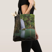 Waterfalls | Spring Rainforest Waterfall Thailand トートバッグ (クローズアップ)