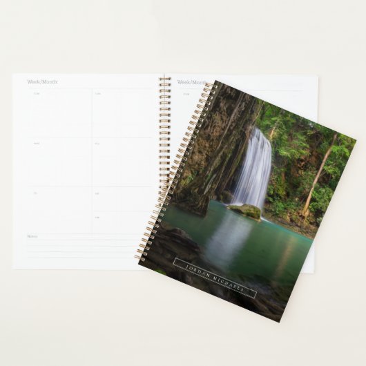 Waterfalls | Spring Rainforest Waterfall Thailand プランナー手帳 (ディスプレー)