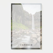 Waterfalls | Svartifoss Waterfall, South Iceland ポストイット (正面)