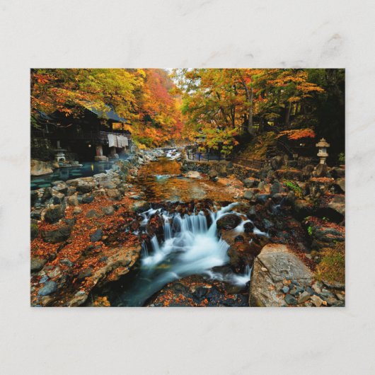 Waterfalls | Takaragawa Onsen Osenkaku, Japan ポストカード (正面)