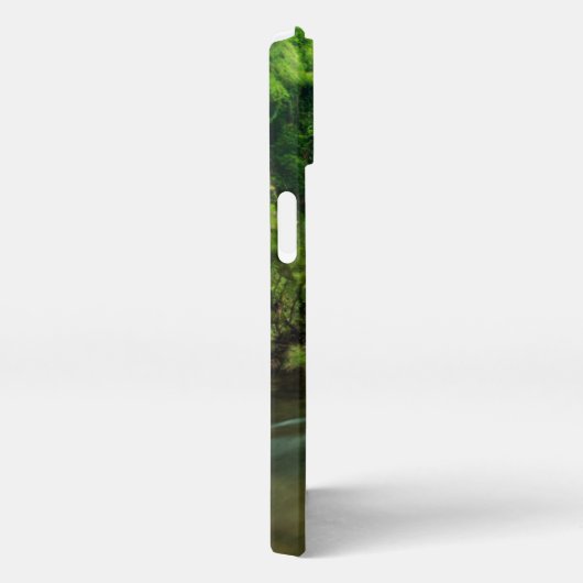 Waterfalls | Tamnung Waterfall, Phuket Thailand iPhoneケース (右側面)