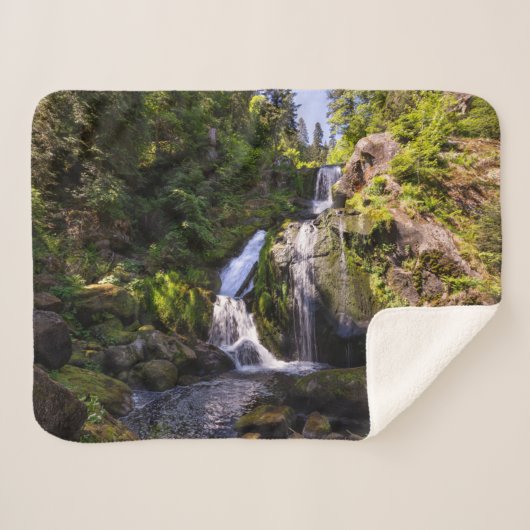 Waterfalls | Triberger Wasserfälle, Germany シェルパブランケット (正面(横))