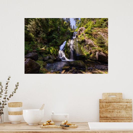 Waterfalls | Triberger Wasserfälle, Germany ポスター (キッチン)