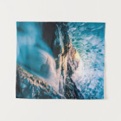 Waterfalls | Vatnajokull Glacier, Eastern Iceland タペストリー (正面(横))