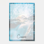 Waterfalls | Vatnajokull Glacier, Eastern Iceland ポストイット (正面)