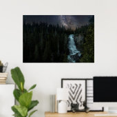 Waterfalls | Whistler Olympic Park ポスター (ホームオフィス)