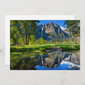 Waterfalls | Yosemite Falls, California サンキューカード (正面/裏面)