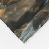 Waterfalls | Yosemite National Park フリースブランケット (角)