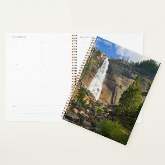 Waterfalls | Yosemite National Park プランナー手帳 (ディスプレー)