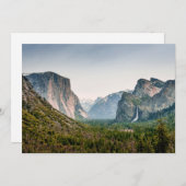 Waterfalls | Yosemite Valley National Park サンキューカード (正面/裏面)