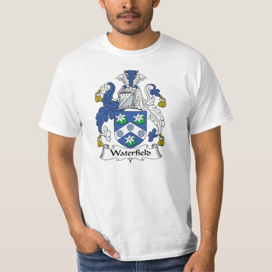 Waterfieldの家紋 Tシャツ (正面)