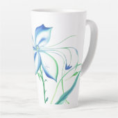 Waterflower 2 カフェラテマグ (右アングル)