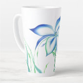 Waterflower 2 カフェラテマグ (左アングル)