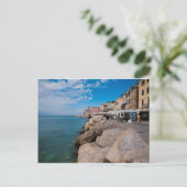 Waterfront in Piran，スロベニア ポストカード (スタンド正面)