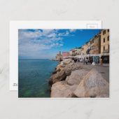 Waterfront in Piran，スロベニア ポストカード (正面/裏面)